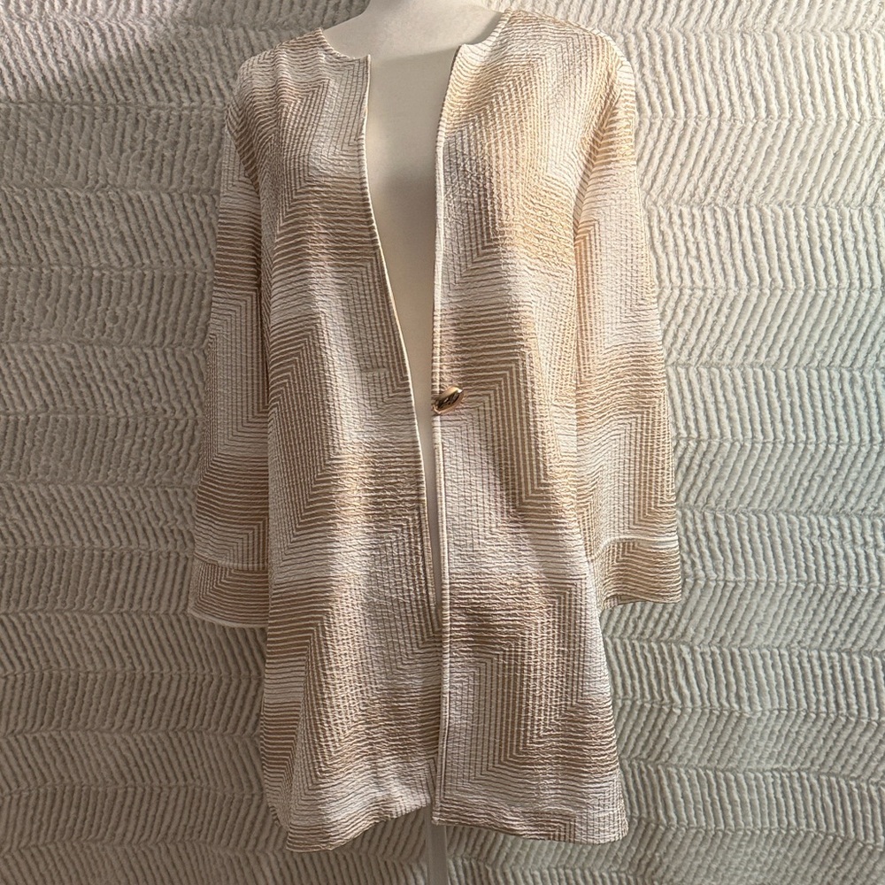 Chicos zig zag travelers blazer